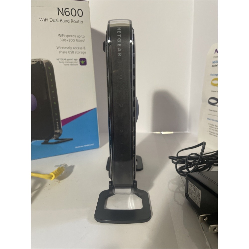 NETGEAR Wi-Fi Router Wireless N600 Dual Band Router‎ WNDR3400 - Open Box - Picture 9 of 12